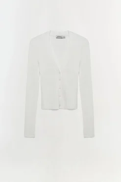 Women Simkhai Ailany Rib Knit Cardigan