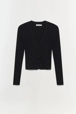Women Simkhai Ailany Rib Knit Cardigan