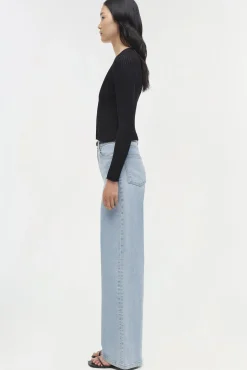 Women Simkhai Ailany Rib Knit Cardigan