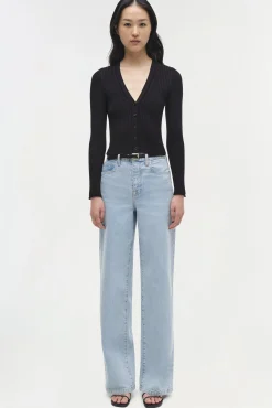 Women Simkhai Ailany Rib Knit Cardigan