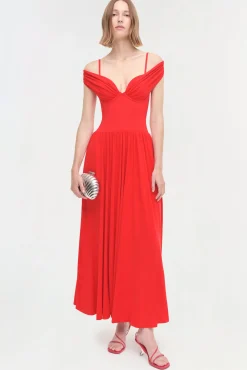 Women Simkhai Amarantha Jersey Maxi Dress