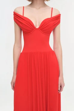 Women Simkhai Amarantha Jersey Maxi Dress