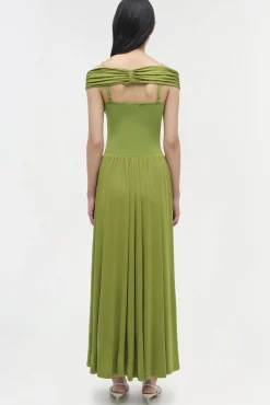 Women Simkhai Amarantha Jersey Midi Dress