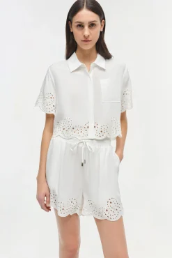 Women Simkhai Amelie Embroidered Short