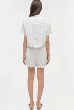 Women Simkhai Amelie Embroidered Short