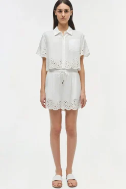 Women Simkhai Amelie Embroidered Short