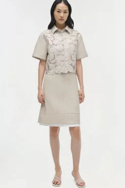Women Simkhai Aubria Midi Skirt