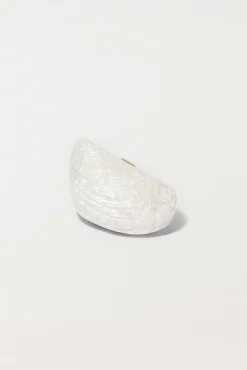 Simkhai Bridget Pearl Oyster Clutch