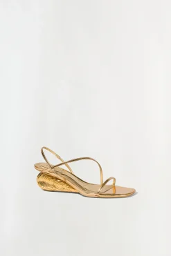 Simkhai Bridget Shell Wedge Sandal