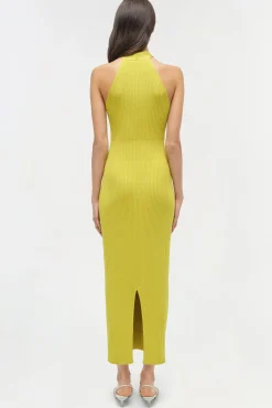 Women Simkhai Celaena Rib Knit Midi Dress