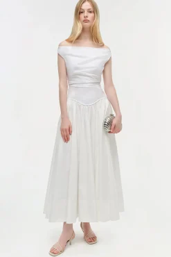 Women Simkhai Cersei Cotton Midi Dress