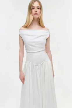 Women Simkhai Cersei Cotton Midi Dress