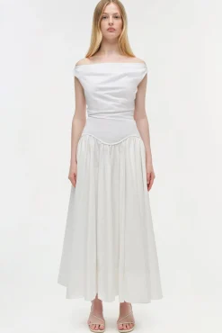 Women Simkhai Cersei Cotton Midi Dress