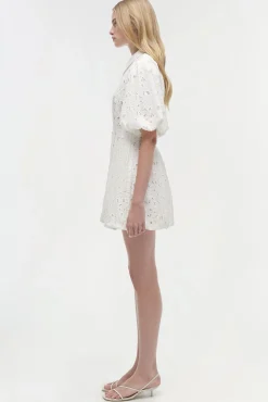 Women Simkhai Cleo Embroidered Mini Dress
