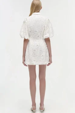 Women Simkhai Cleo Embroidered Mini Dress