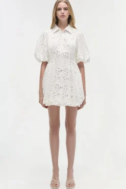 Women Simkhai Cleo Embroidered Mini Dress