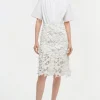 Women Simkhai Colette Applique Midi Dress