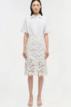 Women Simkhai Colette Applique Midi Dress