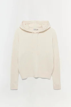 Women Simkhai Cotton Cashmere Cable Hoodie