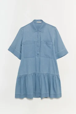 Women Simkhai Cris Chambray Mini Dress
