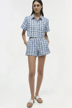 Women Simkhai Dax Linen Short