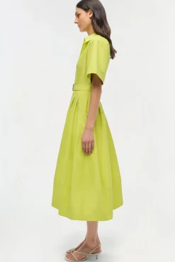 Women Simkhai Deanna Cotton Midi Dress