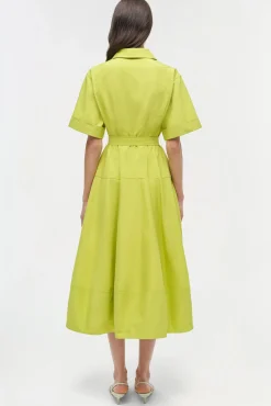 Women Simkhai Deanna Cotton Midi Dress