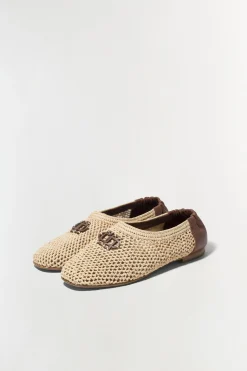 Simkhai Eden Raffia Flat
