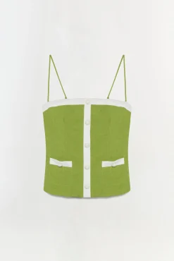Women Simkhai Eleanor Button Down Cami