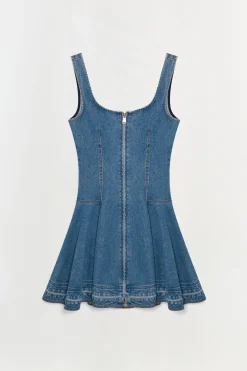 Women Simkhai Eleodra Denim Mini Dress