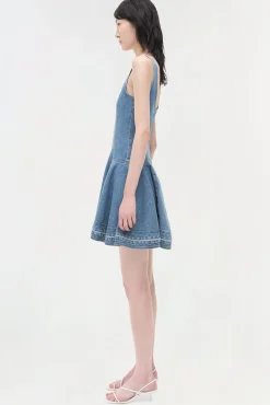 Women Simkhai Eleodra Denim Mini Dress