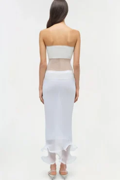 Women Simkhai Emberly Strapless Plisse Top