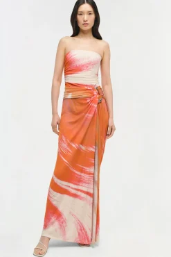 Women Simkhai Emma Strapless Jersey Gown