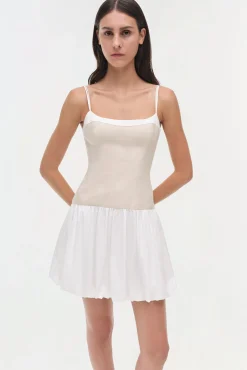 Women Simkhai Fifi Cotton Linen Mini Dress