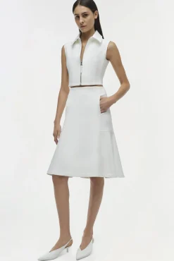 Women Simkhai Foster Midi Skirt