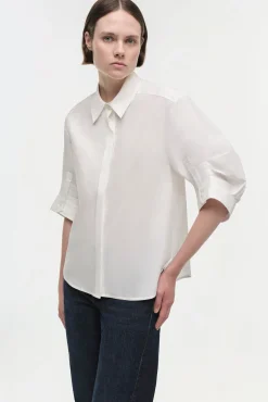 Women Simkhai Gemma Poplin Shirt