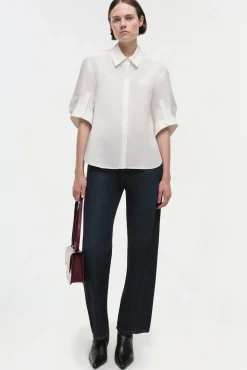 Women Simkhai Gemma Poplin Shirt