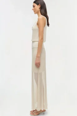 Women Simkhai Gennie Knit Midi Skirt
