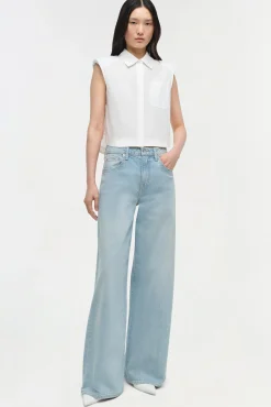 Women Simkhai Greer Wide Leg Jean