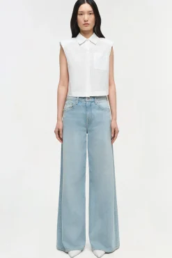Women Simkhai Greer Wide Leg Jean