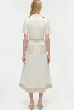 Women Simkhai Hanover Cotton Midi Dress