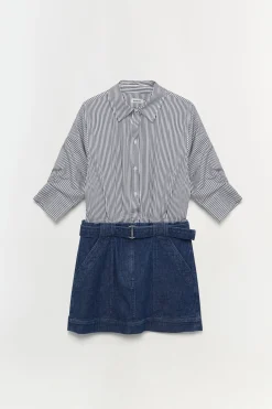 Women Simkhai Harlowe Denim Mini Dress