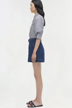 Women Simkhai Harlowe Denim Mini Dress