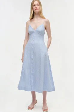 Women Simkhai Honor Cotton Midi Dress