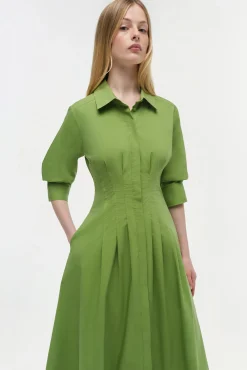 Women Simkhai Jazz Cotton Midi Dress