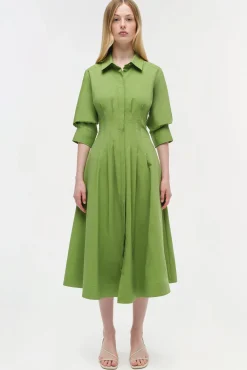 Women Simkhai Jazz Cotton Midi Dress