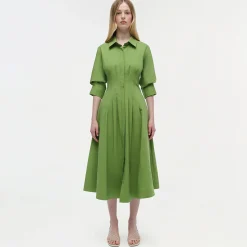 Women Simkhai Jazz Cotton Midi Dress