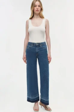 Women Simkhai Jude Wide Crop Jean