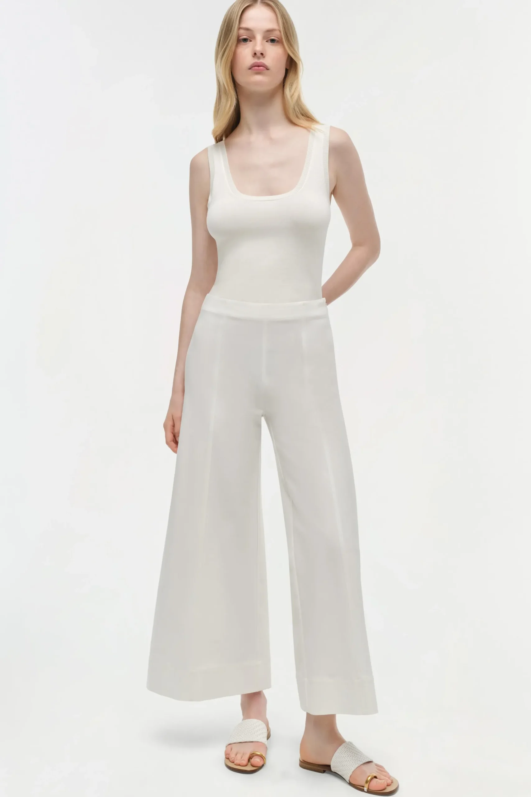 Women Simkhai Kallin Cotton Cropped Pant