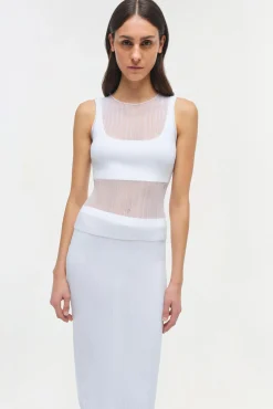 Women Simkhai Kelso Knit Midi Skirt